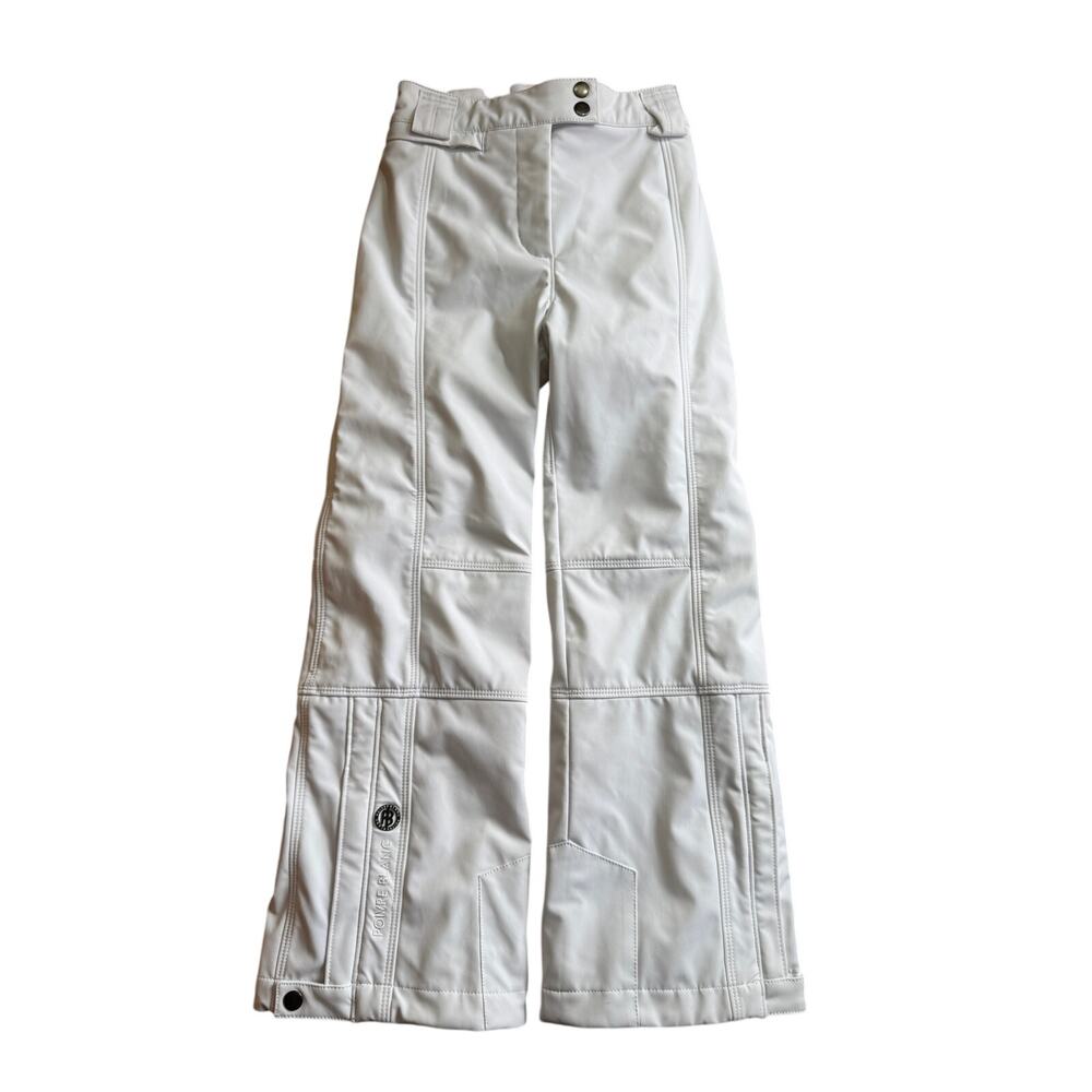 Poivre Blanc white stretch ski pants size 10 girls